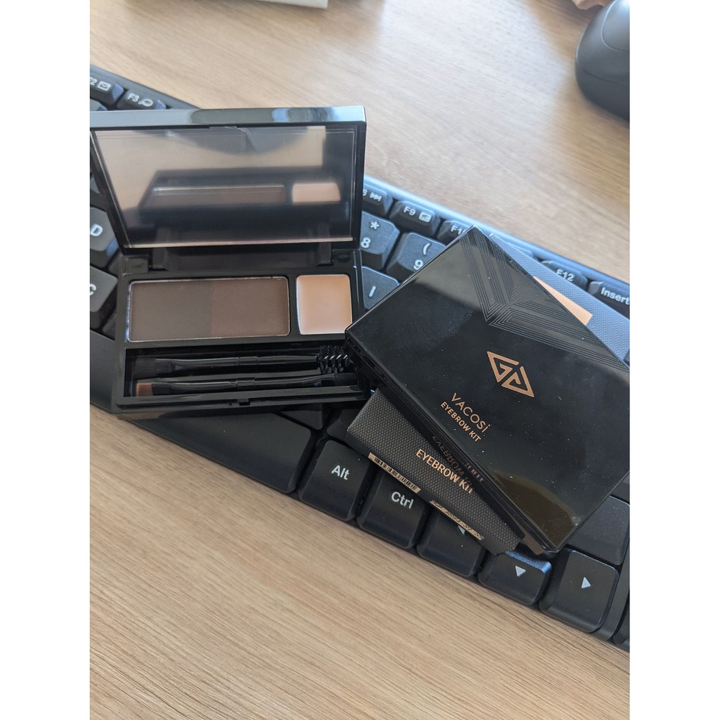 Bột kẻ lông mày VACOSI NATURAL siêu mịn đều màu | BigBuy360 - bigbuy360.vn