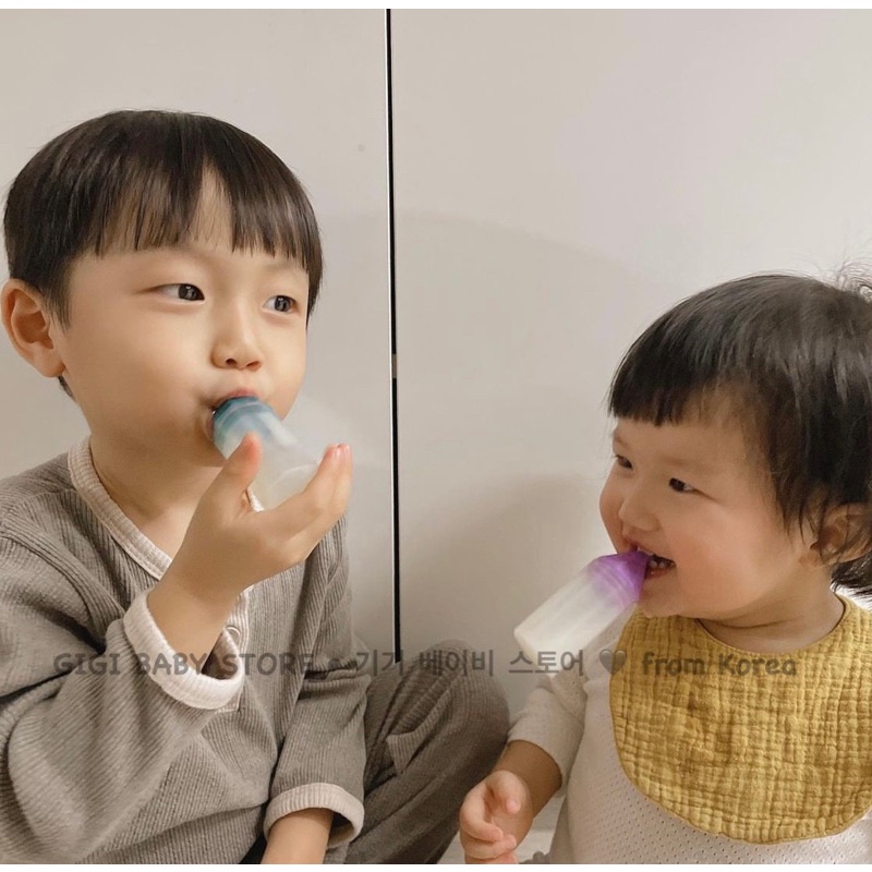 Dụng cụ uống thuốc, lọ silicone uống thuốc, vitamin cho bé EEEK Hàn Quốc