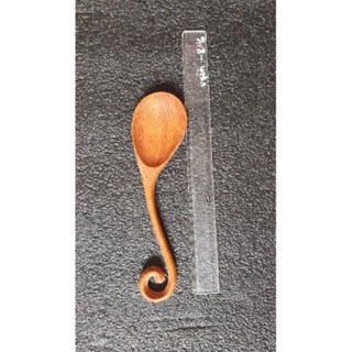 Muỗng gỗ thìa gỗ cán cong điệu đà