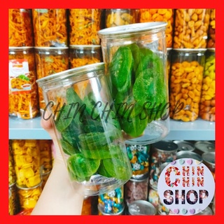 Kiwi sấy dẻo lon 350g, dẻo mềm, ngọt thanh, trái cây sấy dẻo - ĂN VẶT CHIN CHIN.