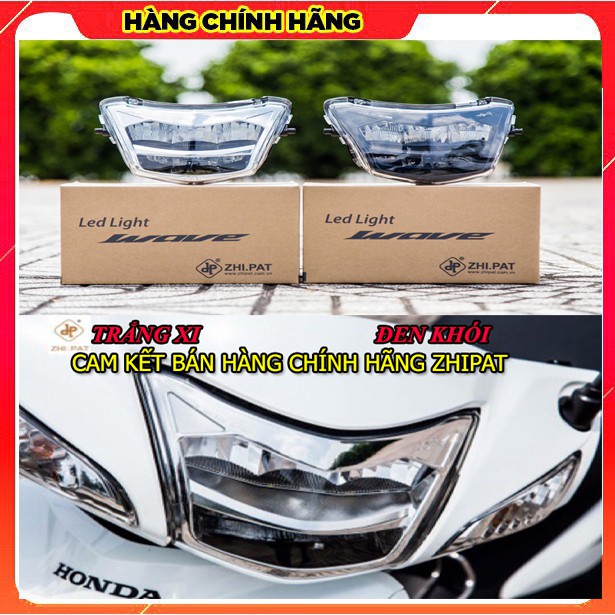 HỆ THỐNG ĐÈN PHA LED 2 TẦNG XE WAVE RS, WAVE ANPHA 2017-2019 CHÍNH HÃNG ZHIPAT