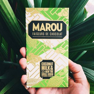 Socola Marou Sữa Dừa Bến Tre 55% cacao
