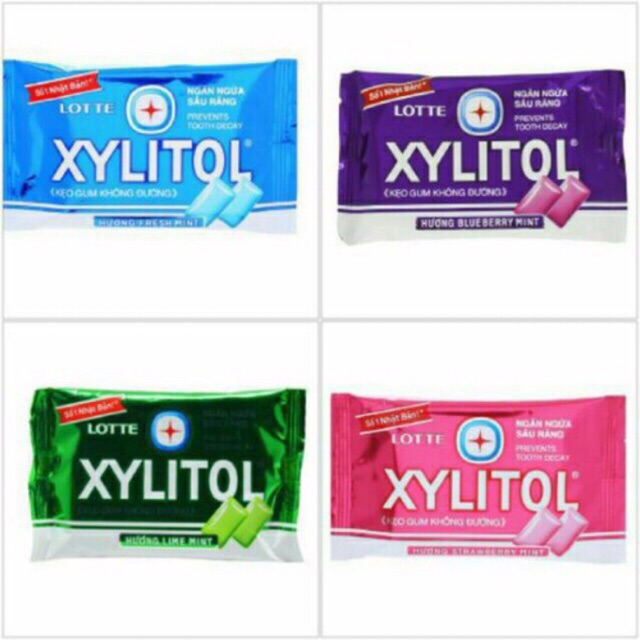 Vỉ kẹo Xylitol ngăn ngừa sâu răng