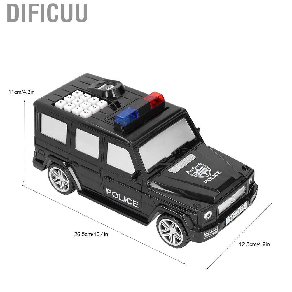 Hộp Đựng Tiền Tiết Kiệm Hình Xe Ô Tô Dificuu Có Đèn Và Nhạc Cho Bé