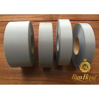 Dây Phản Quang Xám 5cm, 2.5cm (1 cuộn x 100m)