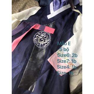 Hanbok cho bé trai( có sẵn)