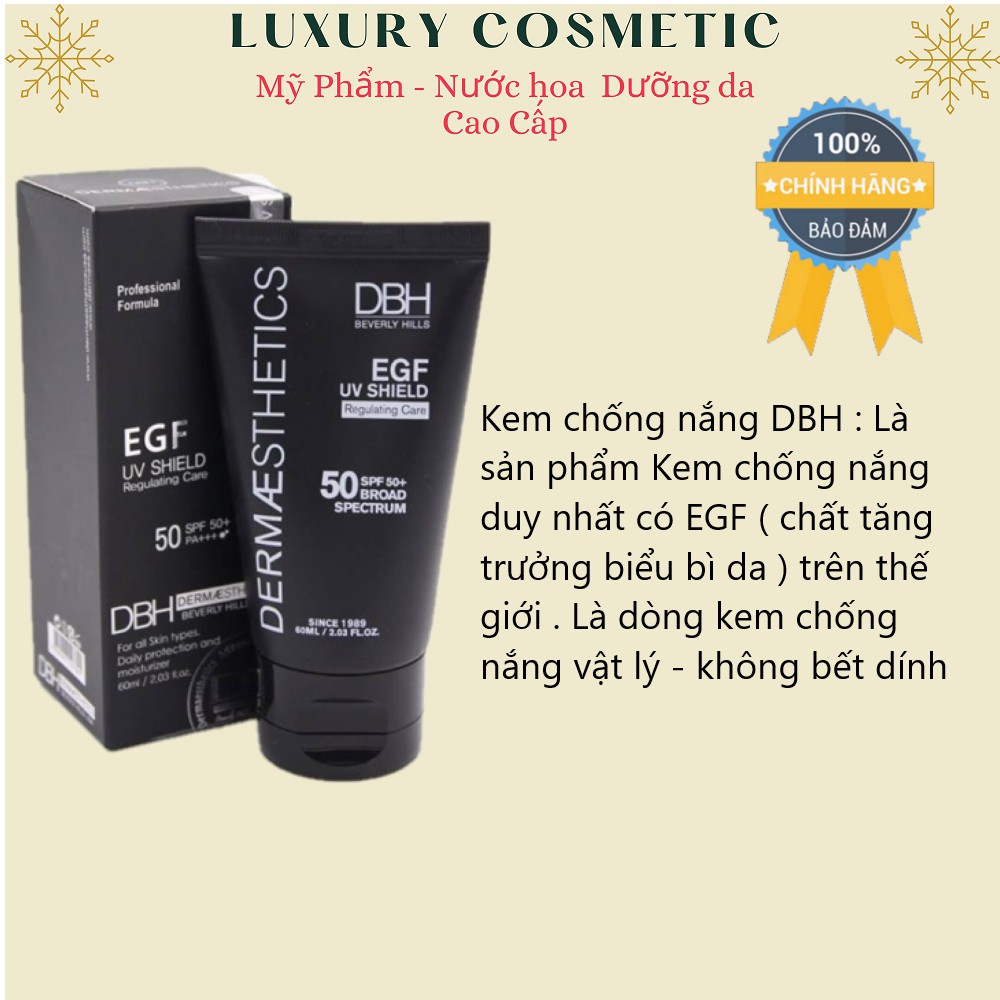 Kem chống nắng DBH ( EGF chất tăng trưởng biểu bì da )