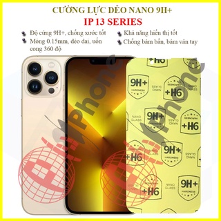 Dán cường lực dẻo nano iPhone 13 Mini, 13, 13 Pro, 13 Pro Max