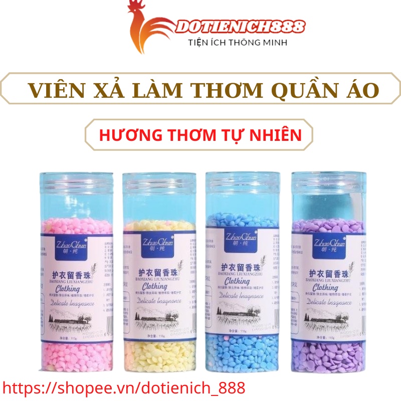 Viên xả làm thơm quần áo nội địa trung, hạt xả thơm làm mềm vải hương nước hoa