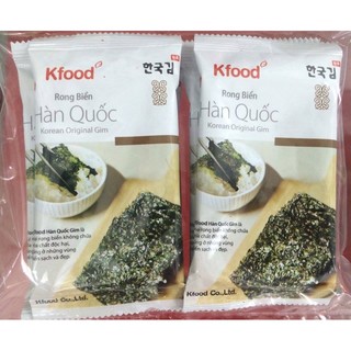 COMBO 8 LÓC RONG BIỂN ĂN LIỀN HÀN QUỐC KFOOD