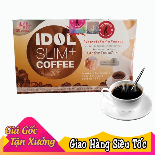Cà Phê Giảm Cân Idol Slim Coffee X2 Thái Lan