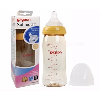 Bình sữa PPSU cổ rộng Pigeon