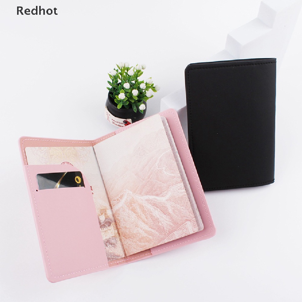 &lt; Redhot &gt; Vỏ BọC Hộ ChiếU Đi Du LịCh Cho CặP Đôi