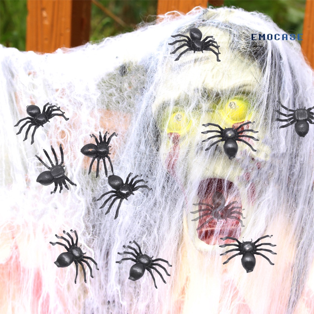 Ny-50 Nhện Giả Tinh Tế Chống Mài Mòn Có Thể Tái Sử Dụng Trang Trí Halloween