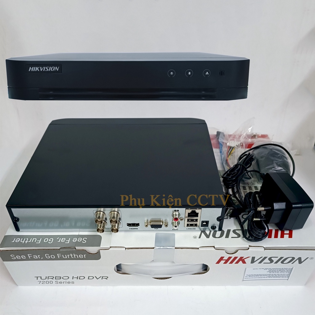 Trọn  Bộ Camera 4 Mắt Hikvision Chính Hãng 2Mp Full HD 1080P , Ổ Cứng tùy chọn