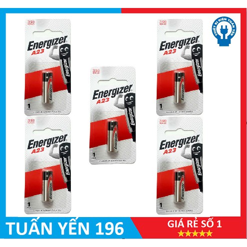 Pin A23, A27 Energizer,12V Alkaline (1 viên/ vỉ) pin cửa cuốn pin12V