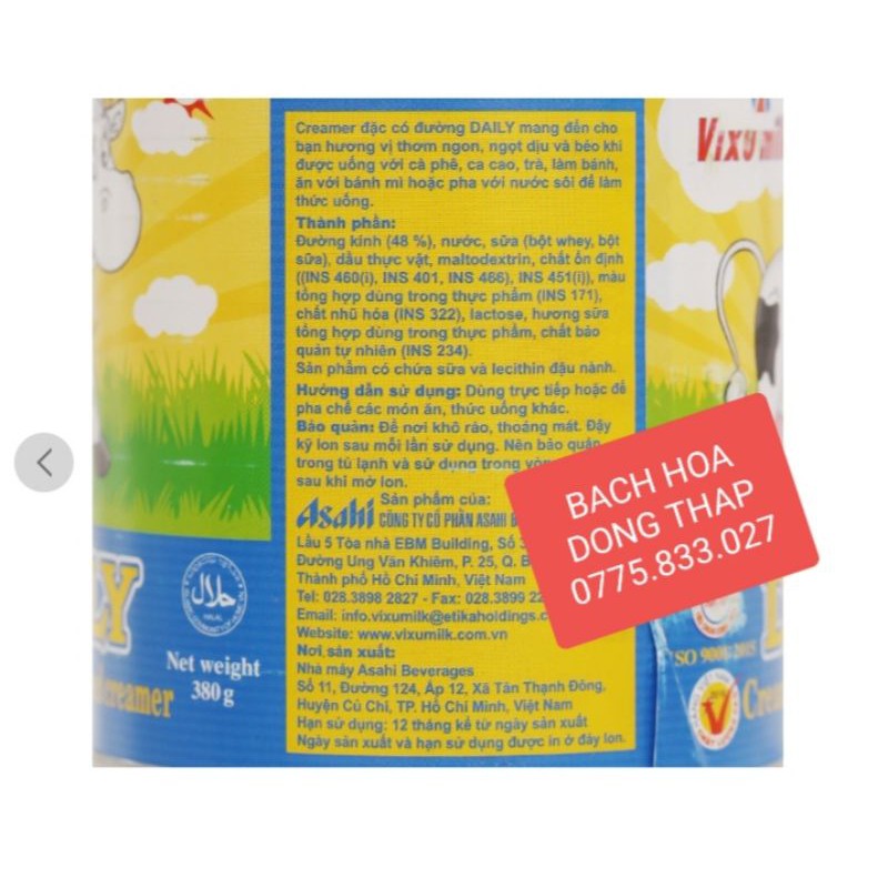 Sữa đặc con bò DAILY