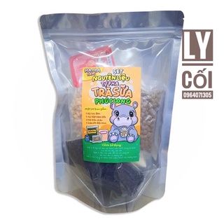 Set nấu trà sữa (trà sữa phúc long,thái,truyền thống)