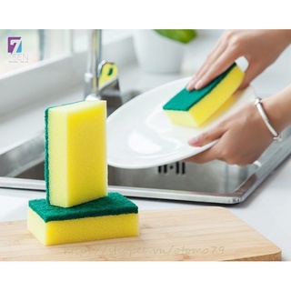 Miếng Mút Xốp Bọt Biển Cọ Rửa Chén Bát