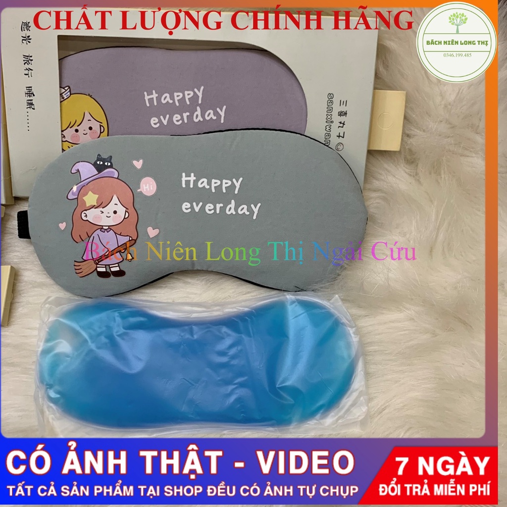 Chườm mát cho mắt- túi chườm mát mắt, thư giãn giảm nhức mỏi mắt- Bách niên Long Thị