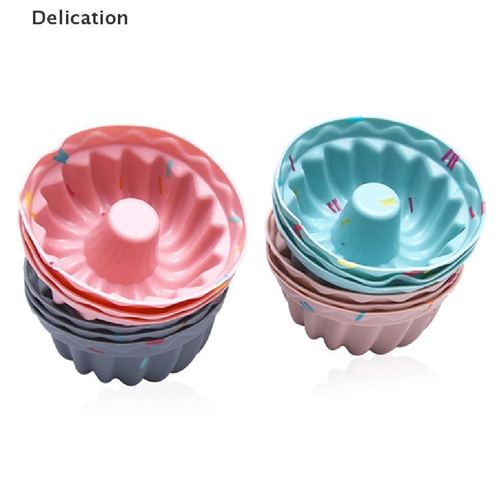 Set 6 Khuôn Silicone Làm Bánh Muffin Tiện Dụng