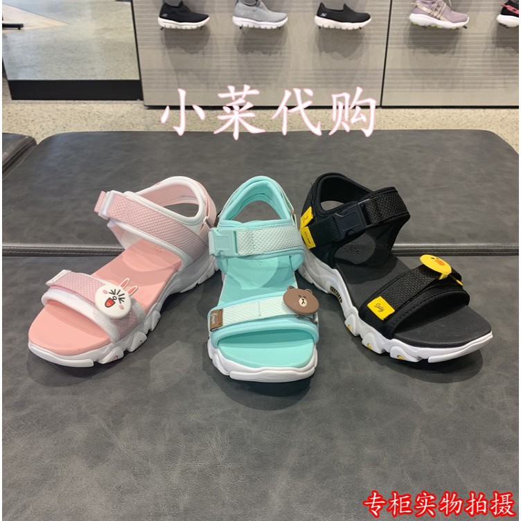 Skechers Giày Sandal Mềm Thoáng Khí Thời Trang Năng Động