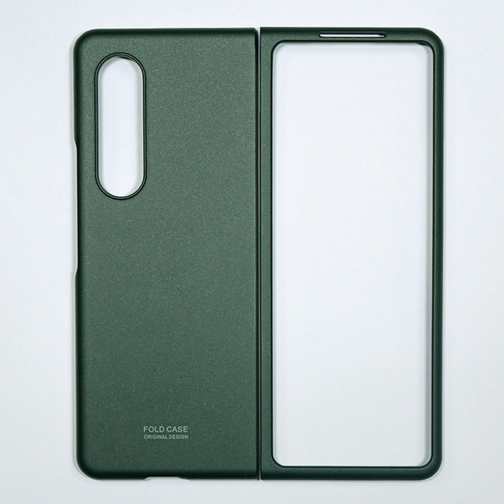 Ốp điện thoại siêu mỏng nhám màu đơn sắc bảo vệ cho Samsung Z Fold 3