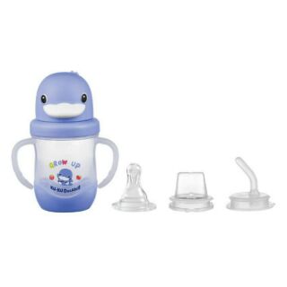 Bình tập uống 3 giai đoạn Kuku 200ml
