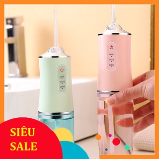 Máy tăm nước Oral cầm tay mini, dòng máy xỉa răng nước vệ sinh răng miệng, máy xịt miệng phiên bản mới bán chạy nhất