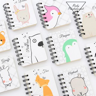 Sổ Lò Xo Mini Cute Không Dòng Kẻ- S3