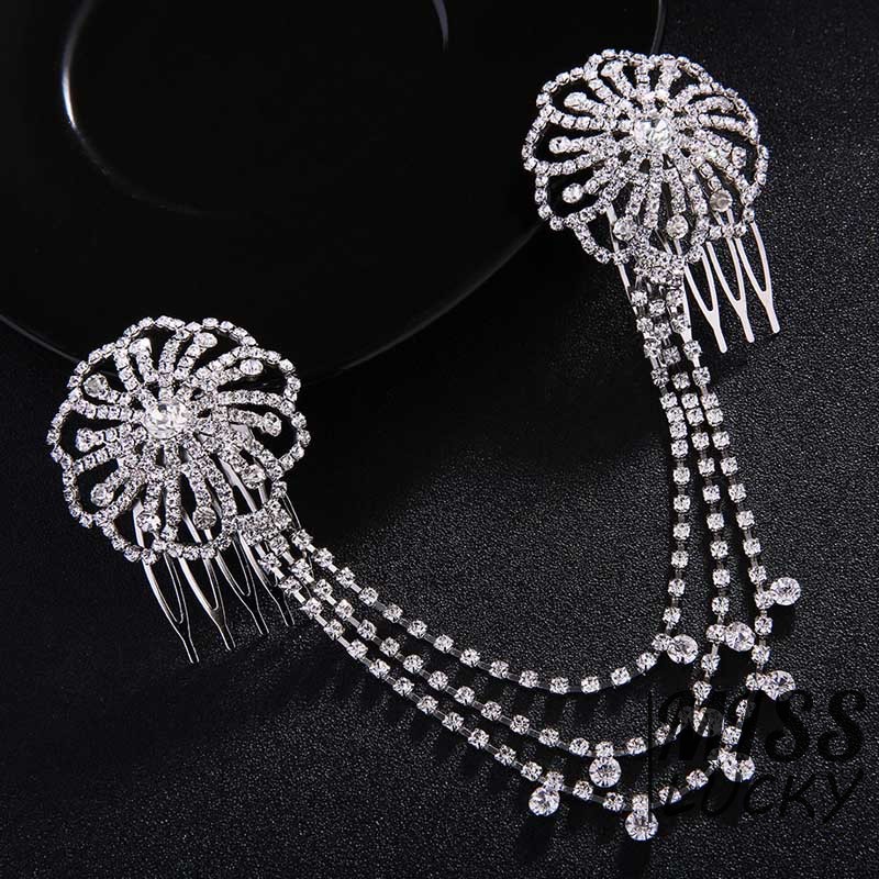 Lược cài tóc đính đá sang trọng ấn tượng cho nữ