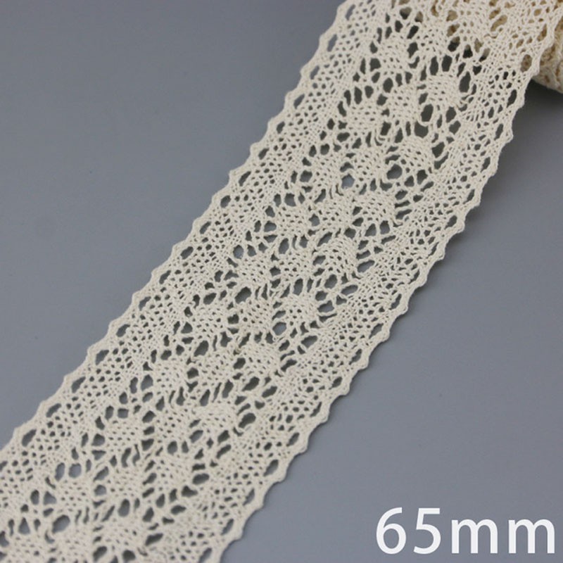 (5M / Cuộn) Dây Ruy Băng Cotton Thủ Công Làm Quà Cưới Thủ Công