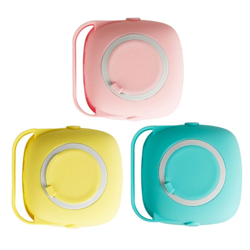 Bàn Chải Tắm Cho Thú Cưng Bằng Silicon Mềm Kèm Hộp Đựng Dầu Gội Đầu