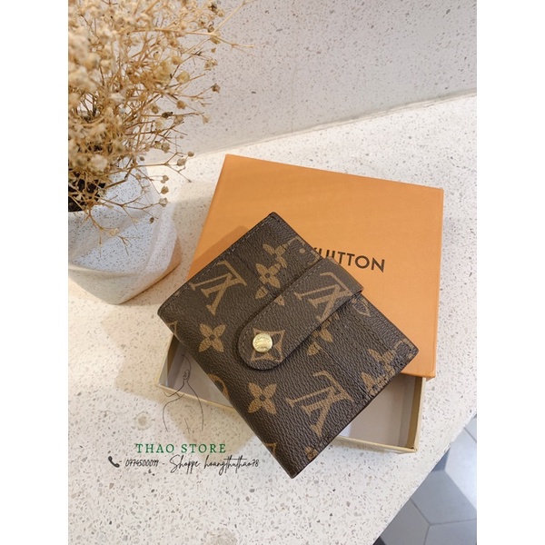 ⚠️ 𝐀̉𝐍𝐇 𝐓𝐇𝐀̣̂𝐓 - Ví thẻ Lệ vi nhiều ngăn [Kèm hộp]