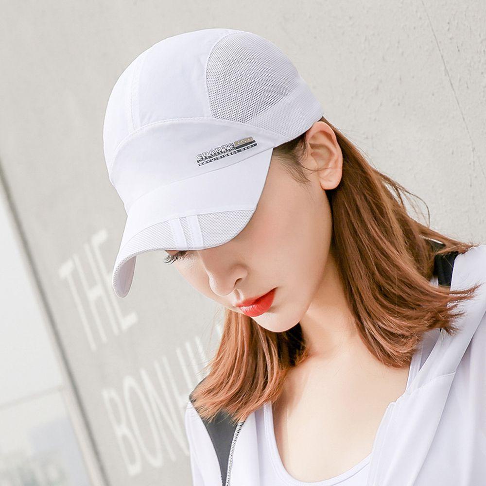 Mũ Lưỡi Trai Phối Lưới Thoáng Khí Phong Cách Hàn Quốc