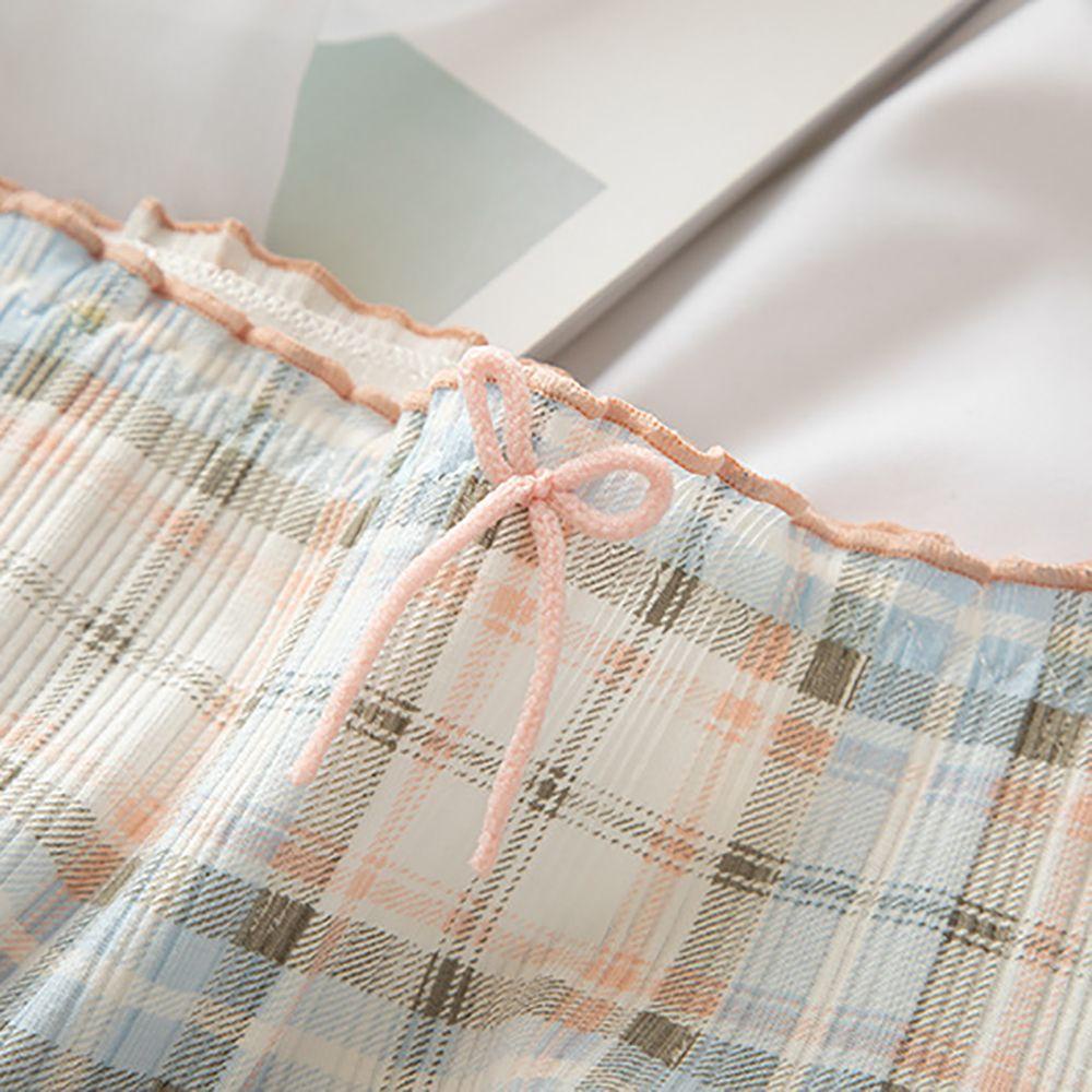 Quần Lót Ren Thoáng Khí Lưng Vừa In Họa Tiết Trái Cây Phong Cách Nhật Bản Quyến Rũ Cho Nữ