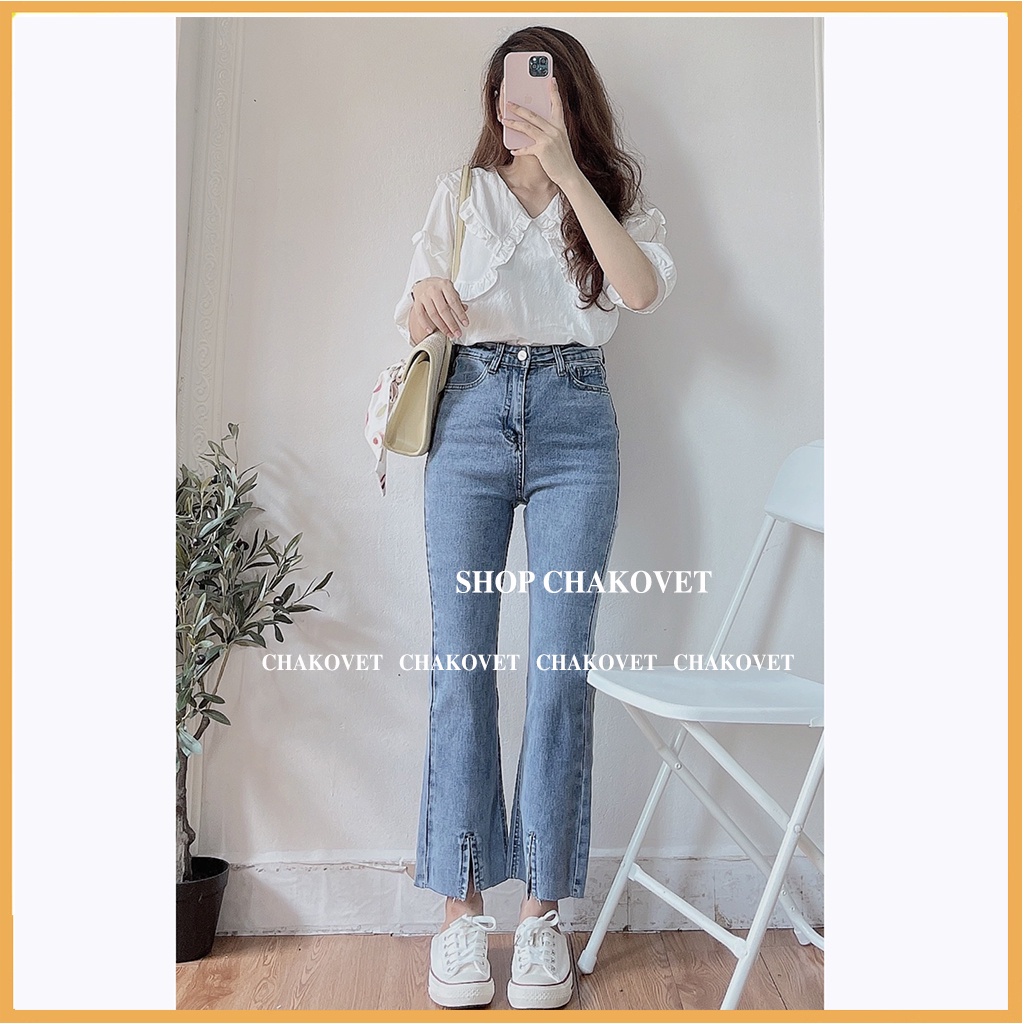 Áo sơ mi nữ tay ngắn form rộng A873 cổ chữ V, tay bồng retro kiểu pháp thiết kế sang trọng hàng đẹp mặc đi làm đi học | BigBuy360 - bigbuy360.vn