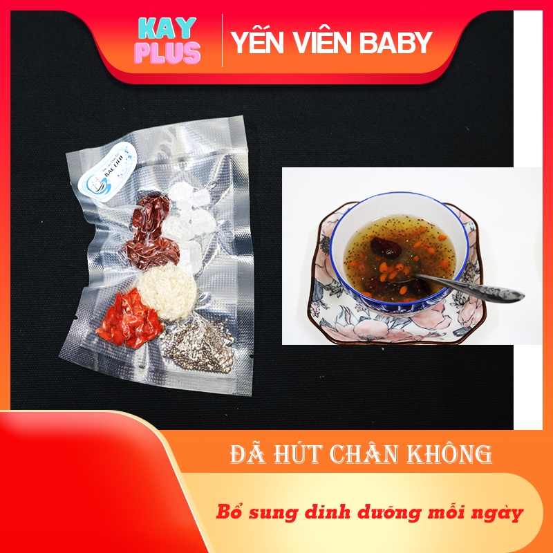 [Túi] Yến baby vụn đã mix sẵn đồ chưng