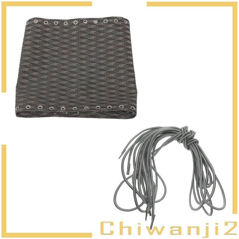 [Chiwanji2] 160x43cm Vải Lót Ghế Ngồi Có 4 Dây Hình Thoi