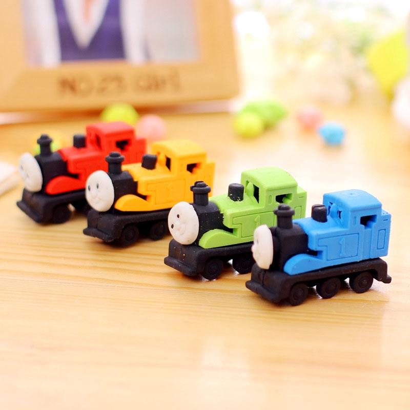 Cục tẩy hình tàu hỏa độc đáo