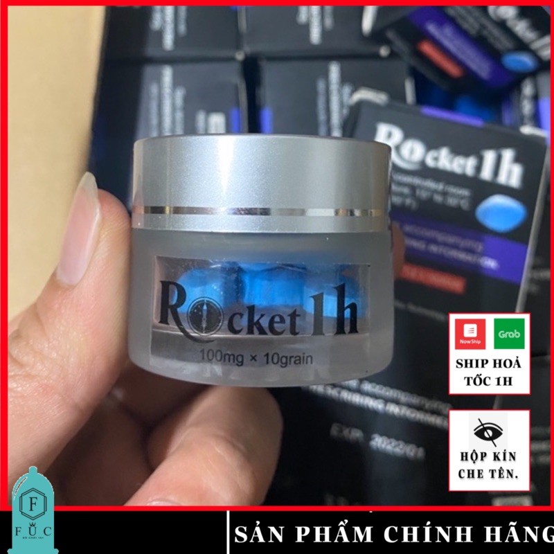 Rocket 1H hộp 10 viên - MẠNH MẼ 1H