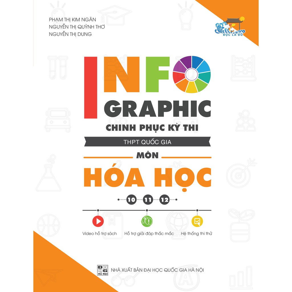 Sách - Infographic chinh phục kỳ thi THPT quốc gia môn Hóa học