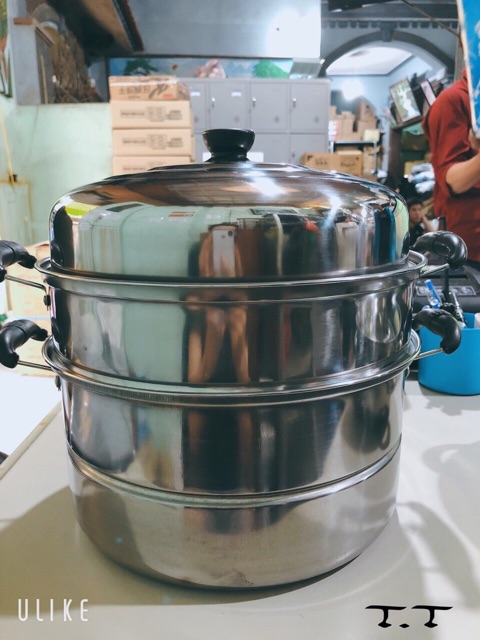 Nồi hấp 3 tầng và 2 tầng 28cm siêu rẻ đẹp