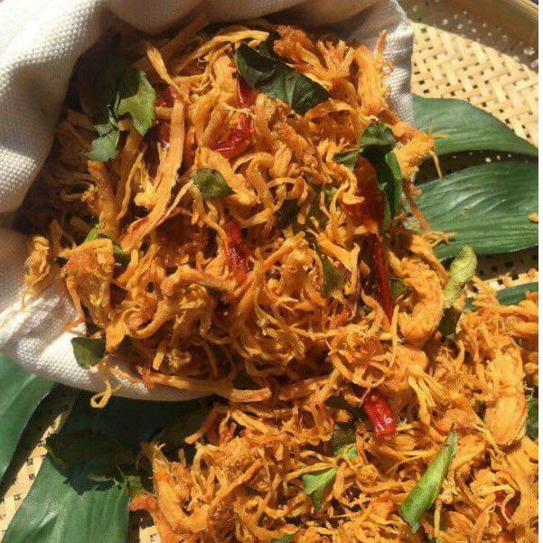 KHÔ GÀ LÁ CHANH 500gr