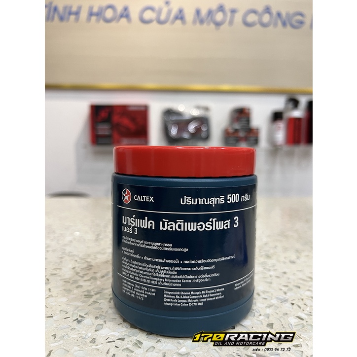 (HCM) Mỡ Bò Đa Dụng CALTEX THÁI LAN Marfak Multipurpose - 500g -  Hàng Chính Hãng Thái Lan