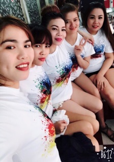 Áo thun có size lớn vẩy sơn có bigsize