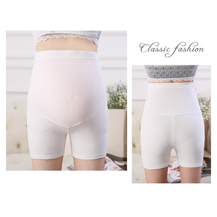 Quần Short Mỏng Nâng Bụng Chống Chói Mặc Ở Nhà Mùa Hè Cho Mẹ Bầu