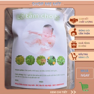 Lá tắm cho bé thảo dược handmade 20 túi lọc