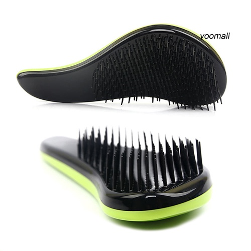 [Hàng mới về] Lược mát xa da đầu gỡ rối tóc với tay cầm thời trang chuyên dụng cho tiệm làm tóc