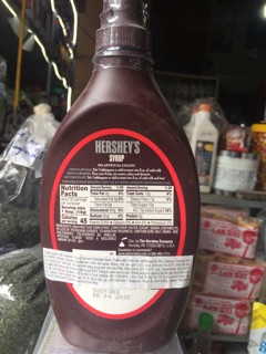 sôcôla nguyên chất hershey's syrup